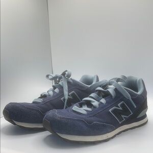 New Balance Blue Sneakers Classic Suede Mesh